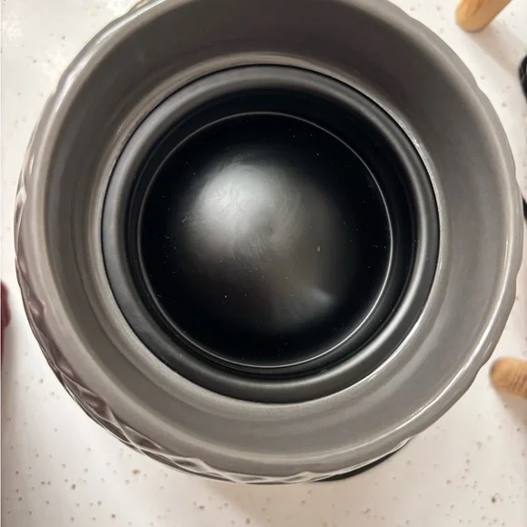 Yankee Candle • Ceramic Wax Warmer • Aztec Gray • With Timer - Picture 2 of 6